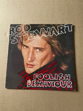 Rod Stewart Foolish Behaviour Vinyl Warner Brothers Records 1980